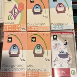 Cricut Crafting Cartridge Collection - (6)
